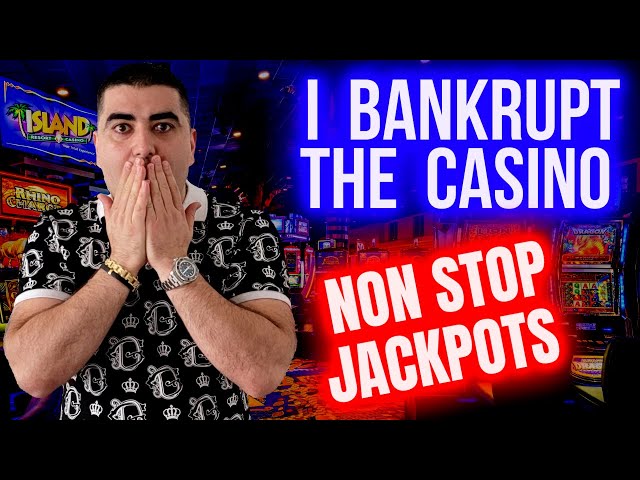 I Bankrupt The Casino On Malfunction Slot Machine ! MASSIVE JACKPOTS & HUGE MONEY