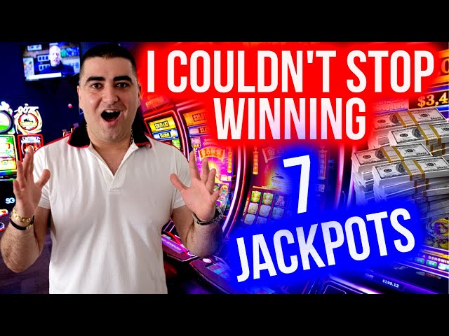 UNBELIEVABLE !! 7 HANDPAY JACKPOTS On High Limit Slot Machines | Winning Mega Bucks On Slot Machines