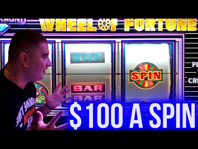$100 Wheel Of Fortune & JACKPOTS | Winning Jackpots In Las Vegas | SE-3 | EP-27