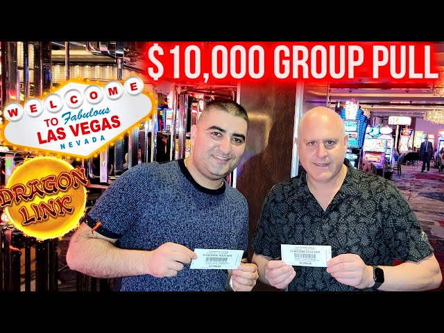 $10,0000 Group pull w/ RAJA | Hitting Jackpot On Dragon Cash ! PART-1