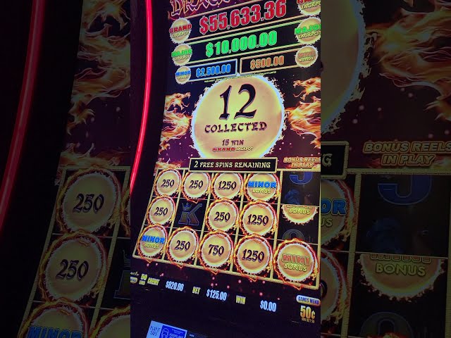 $125 A Spin HUGE JACKPOT On Slot | Winning Mega Bucks On Slots In Las Vegas #SHORTS