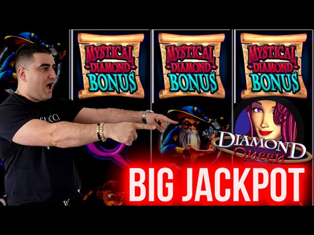 Diamond Queen Slot BIG HANDPAY JACKPOT | Making Money On Slots In Vegas | SE-3 | EP-23