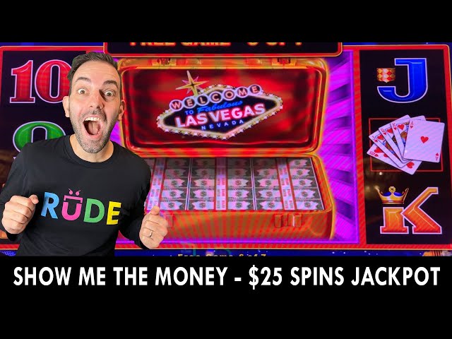 Show Me The Money $25 Spins Jackpot!