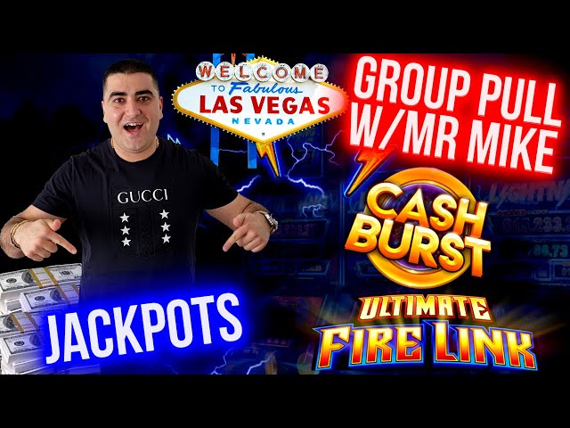 Winning Jackpots On High Limit Slots | High Limit Group Pull W/ MR MIKE Slots
