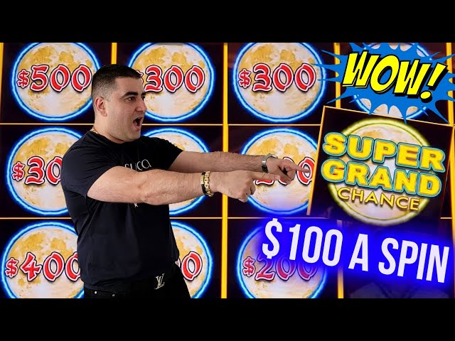 $100 A Spin Super GRAND JACKPOT On Dollar Storm Slot | Las Vegas Jackpot Winners | SE-4 | EP-9