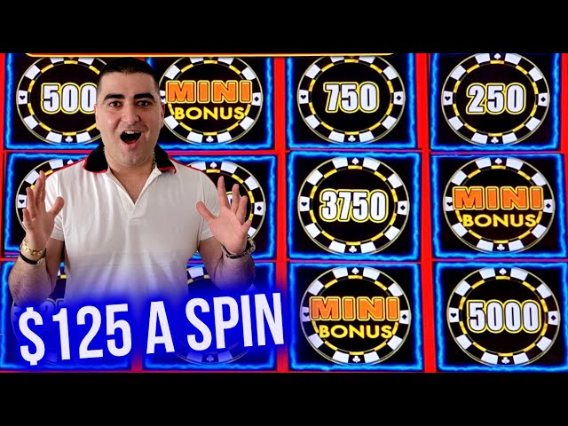 $125 A Spin BIG JACKPOT On High Limit Lightning Link Slot | Jackpot Winners | SE-4 | EP-15