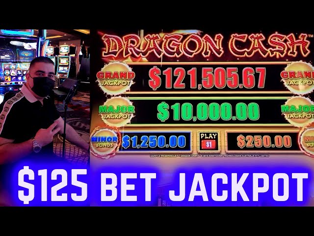 $125 A Spin Dragon Cash Slot BIG HANDPAY JACKPOT | Las Vegas Casinos Jackpot Winners ! PART-1