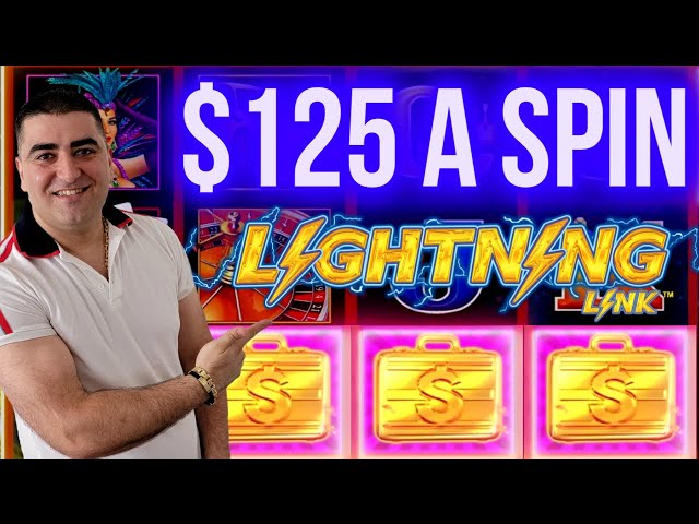 $125 Max Bet JACKPOT On High Limit Lightning Link Slot | Las Vegas Casinos Jackpots | SE-4 | EP-20
