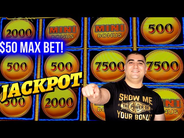$50 Max Bet JACKPOT HANDPAY On Lightning Link Slot | Winning On Slots At Casino !