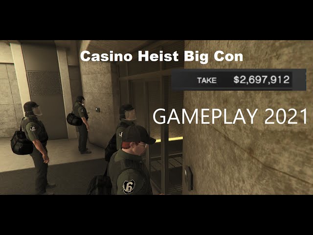 GTA 5 Online: Casino Heist (Big Con Gruppe Sechs) *2021* Gameplay