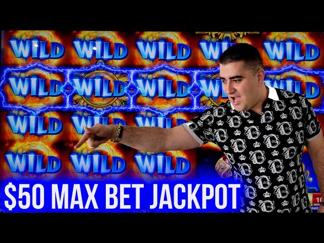 High Limit Slot Machine HANDPAY JACKPOT – $50 A Spin | Winning Money On Slots | SE-4 | EP-24