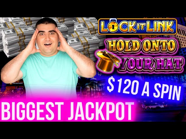 Winning Mega Bucks On Lock It Link Slot | My BIGGEST JACKPOT On High Limit Lock It Link