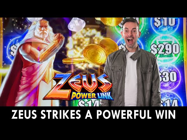 Zeus Strikes 3 Lighting Symbols For A Bonus Win