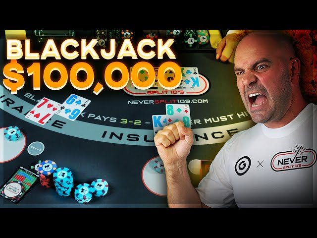$100,000 CRAZY BLACKJACK – Huge Double – E.175