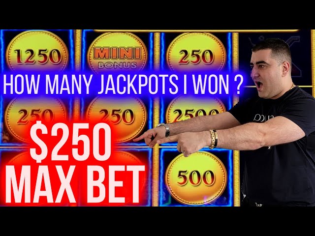 $250 A Spin Lightning Link Slot HANDPAY JACKPOT | Betting Huge On Vegas Slots | SE-4 | EP-10
