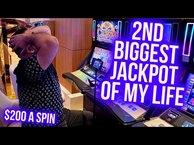 2nd BIGGEST JACKPOT Of My Life ! Winning Mega Bucks On Slot Machine