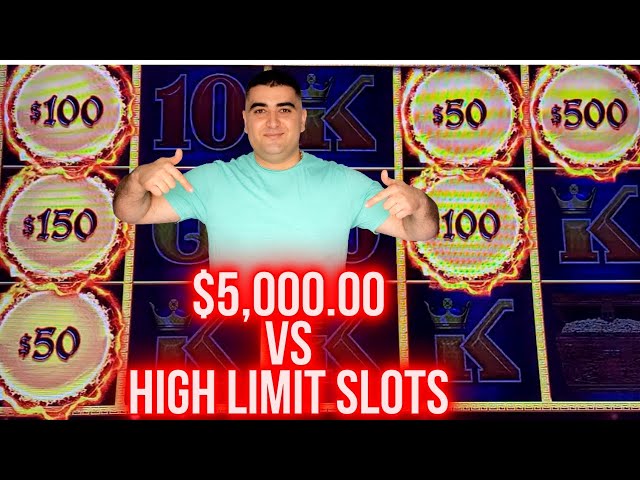 $5,000 On High Limit Konami & Dragon Link Slots | Live Slot Play In Las Vegas | SE-4 | EP-19