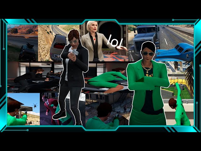 GTA 5 Online Casino Missions GEHT CREW Challenge ( Agent Rachel And Agent K18 )