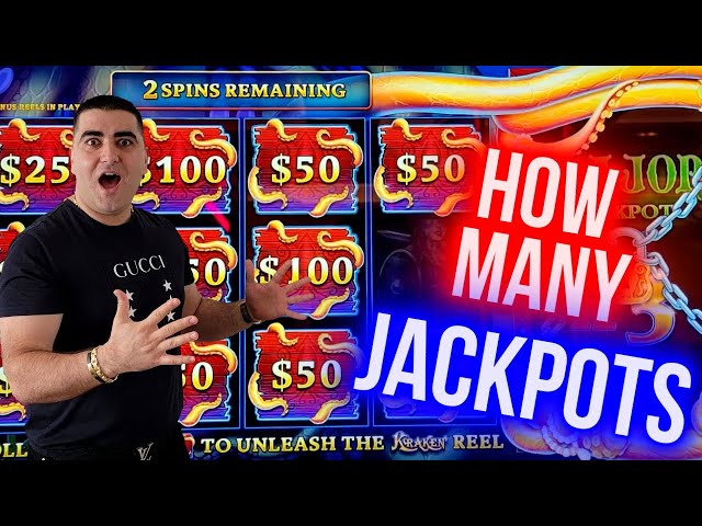 HOW MANY JACKPOTS I WON ? Live High Limit Slot Play At Resort World Of Las Vegas