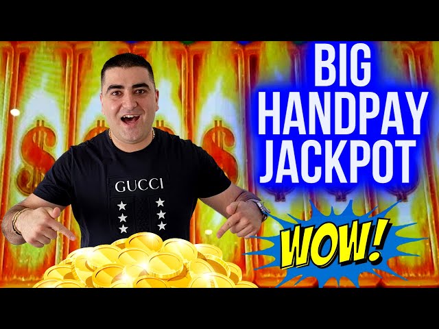 High Limit Spin It Grand Slot HUGE HANDPAY JACKPOT | Winning Big Money At Casino | Live Slot Play