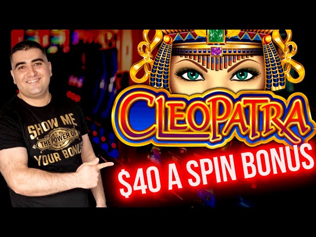 I Got A $40 Bet Bonus On High CLEOPATRA 2 Slot And Guess What It Paid | SE-4 | EP-16
