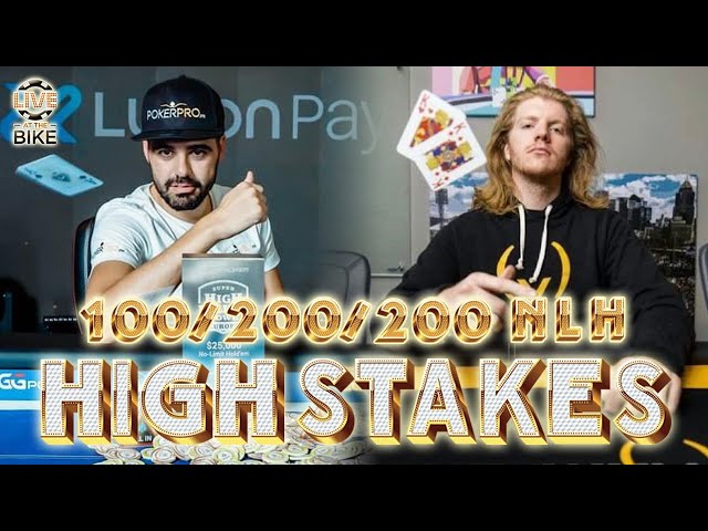 JOHNNY CHAN YoH ViraL and Landon Tice MEGA HIGH STAKES $100/200/200 NLH – Live at the Bike! Poker