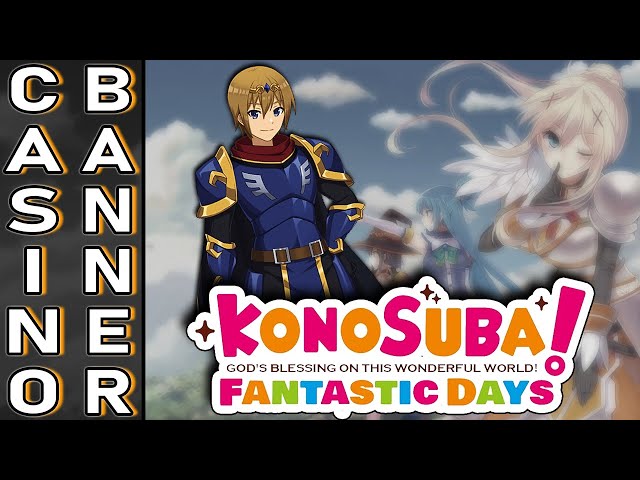 Let’s talk about the casino banner. Plus, what else is coming to Konosuba this month?