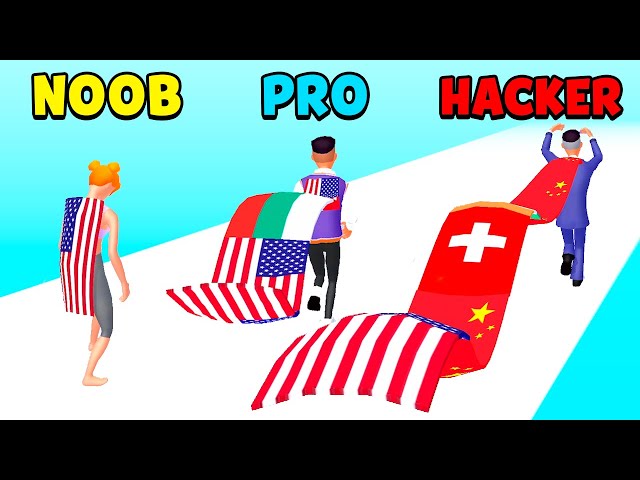 NOOB vs PRO vs HACKER – Collect Flag