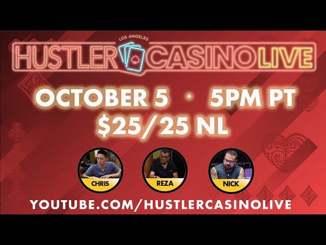 REZA!!! HUGE ACTION $25/25 NL w/ Reza, Luda Chris, Nick Vertucci – Commentary by Marc Goone