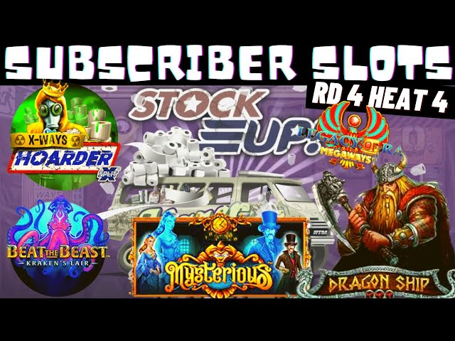 SUBSCRIBER SLOTS PT 4.4 £10 TO THE WINNER : Hoarder X Ways, Dragon Ship, Legacy Of Ra, Mysterious ++