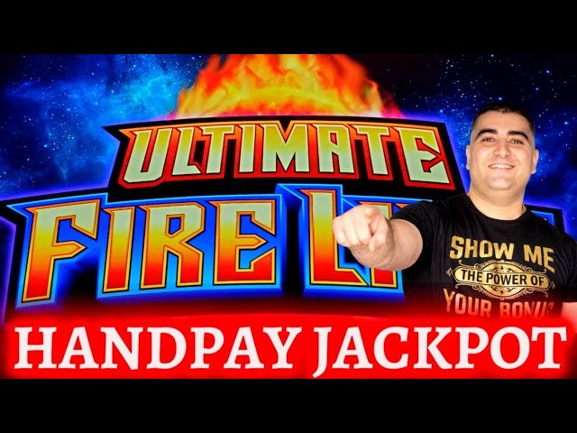 Ultimate Fire Link Slot Machine HANDPAY JACKPOT! Live Slot Play At Casino