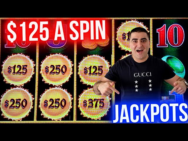 $125 A Spin Dragon Cash & Handpay Jackpots | Huge Slot Play In Las Vegas | SE-6 | EP-12