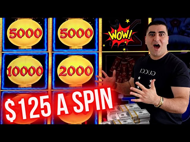 $125 A Spin Lightning Link Slot & BIG HANDPAY JACKPOT | Winning Money At Casino | SE-6 | EP-11