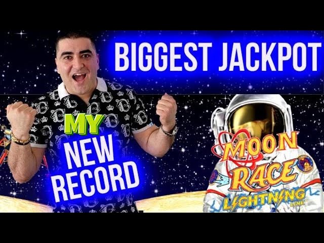 ALL TIME RECORD ! My BIGGEST JACKPOT On Lightning Link MOON RACE Slot | Winning Mega Bucks On Slot