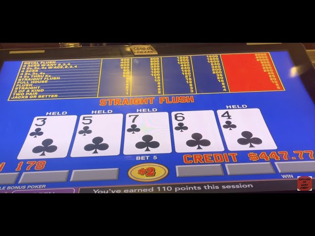All the Hits, fast video poker action!