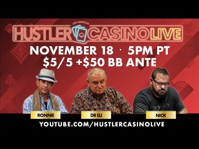 DR. ELI!! $5/5/50 Ante Game w/ Dr. Eli, Ronnie, Armenian Mike, Nick Vertucci – Commentary by DGAF
