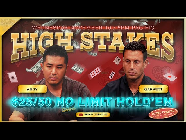GARRETT!! ANDY!! ISRAELI RON!! $25/50 No Limit Hold’Em – Commentary by RaverPoker