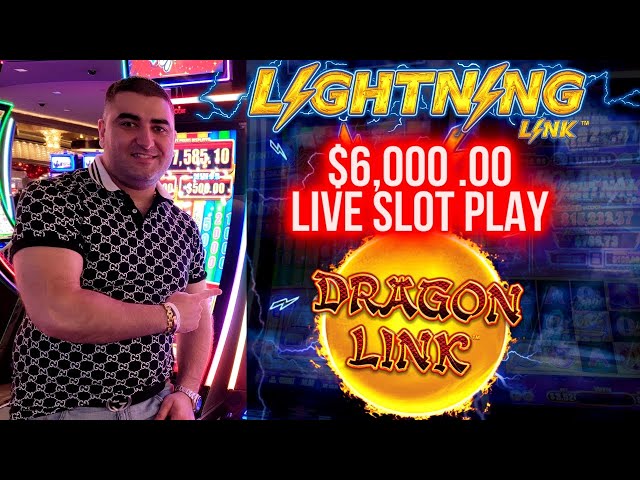 Go BIG or Go BUST | $6,000.00 vs High Limit Lightning Link & Dragon Cash Slots