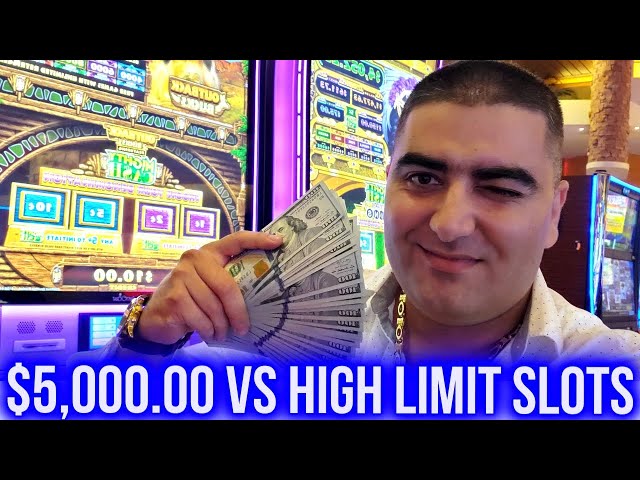 How Many JACKPOTS Can We Hit Playing $5,000 On High Limit Slots | SE-6- | EP-29