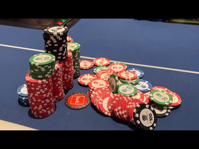 I Have Top Full House And Opponent JAMS ALL IN! | Poker Vlog #370