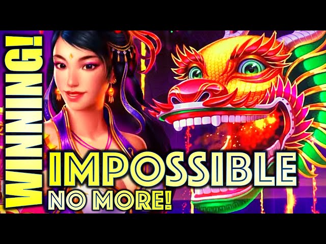 IMPOSSIBLE NO MORE! ONE OF THE HARDEST GAMES TO BONUS ON! WU DRAGON Slot Machine (IGT)