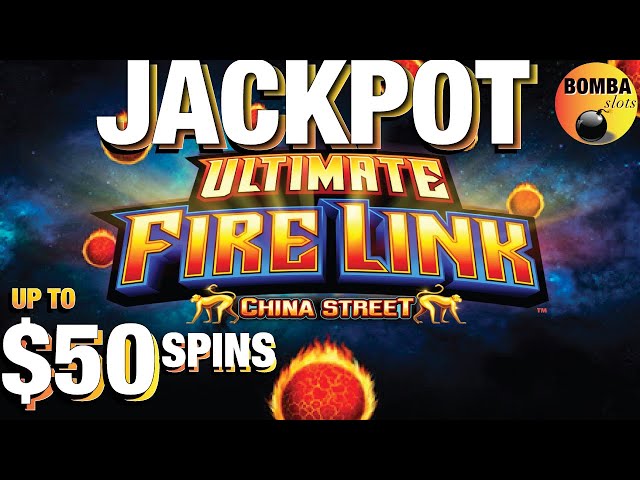 JACKPOT Summoned by THE POWER OF NG! HIGH LIMIT China Street~Ultimate Fire Link up to $50 SPINS Slot