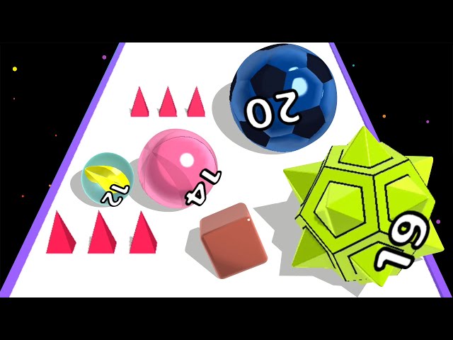 Marble Run 3D – All Gameplay: Marbles, Basketball, Football, Spiked Dodecahedron, Cubes