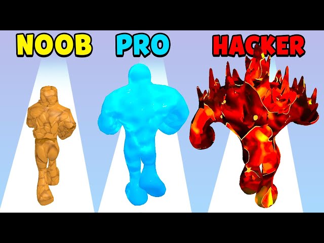 NOOB vs PRO vs HACKER – Avatar Runner 3D