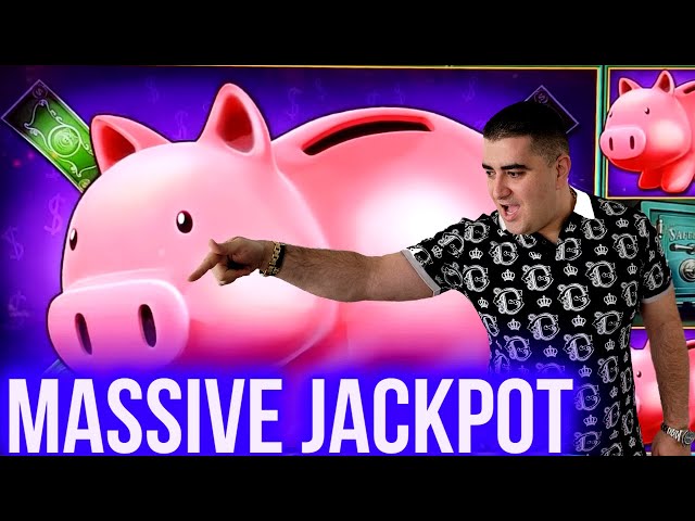 Piggy Bankin Slot MASSIVE HANDPAY JACKPOT | Winning Big Money At Casino | SE-6 | EP-13