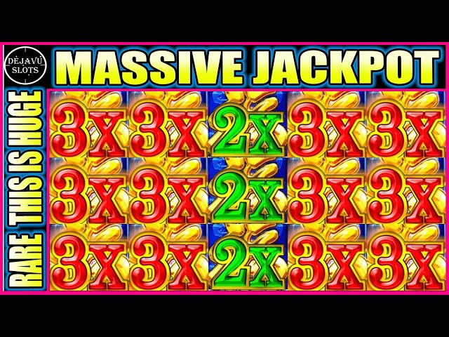 RARE HIT THIS IS HUGE! MASSIVE JACKPOT HANDPAY RED FORTUNE HIGH LIMIT SLOT MACHINE