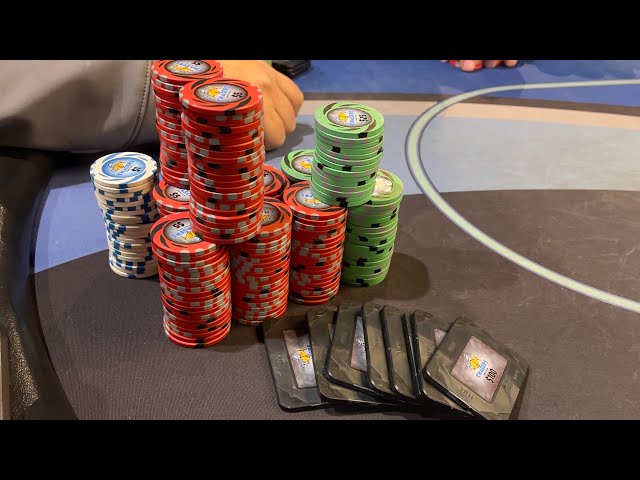 Straight Flush Draw With THOUSANDS In The Pot! | Poker Vlog #363