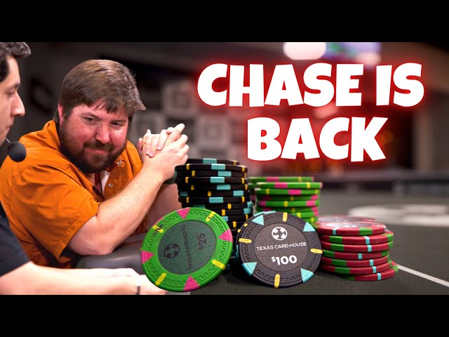 TCH Live Poker w/ACTION Chase | $5/$10 NL High Stakes Cash Card Game