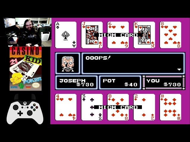 60 Minutes to Lose On NES – Episode 204 – Casino Kid