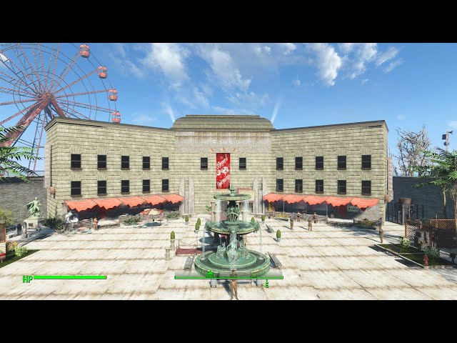 Fallout 4 – Settlement Build – Casino – Part 1- Exterior – Spectacle island